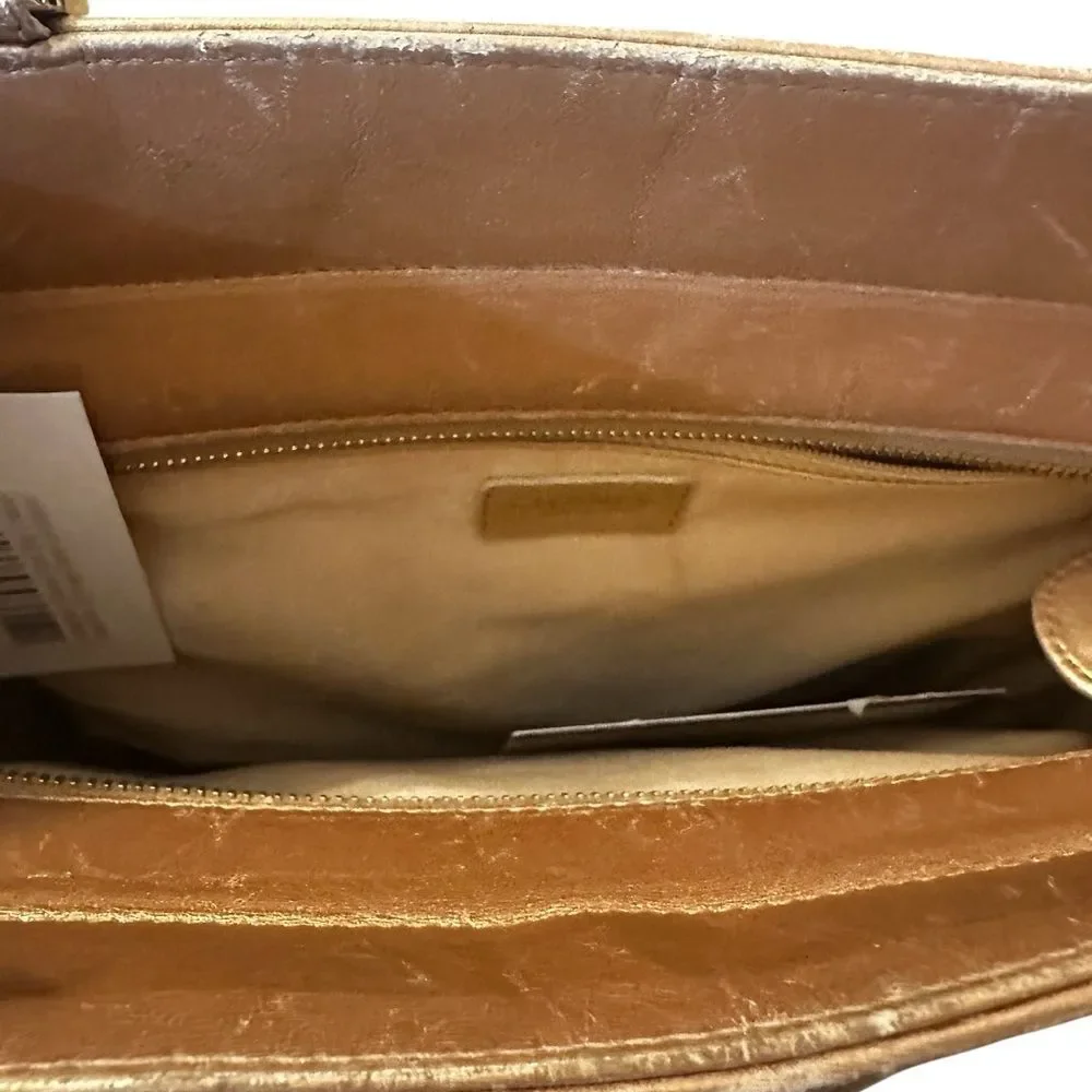 Chanel Gold Quilted Tote Bag - Picture 7 of 14
